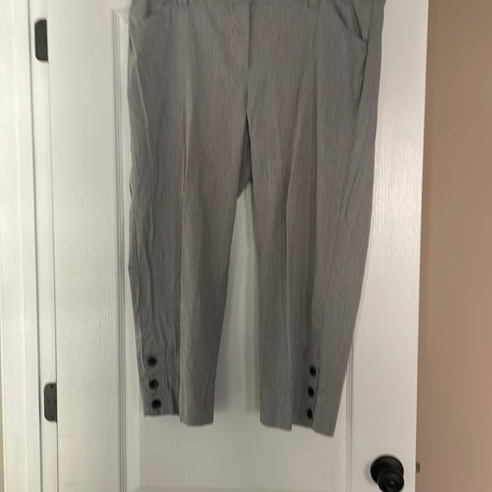 CHARTER CLUB WOMAN Classic Fit Crop Pant Size 18W